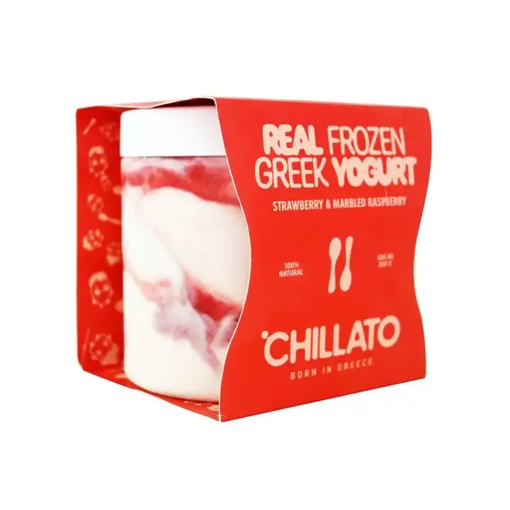 Frozen Yogurt Strawberry Raspberry 480Ml Chillato